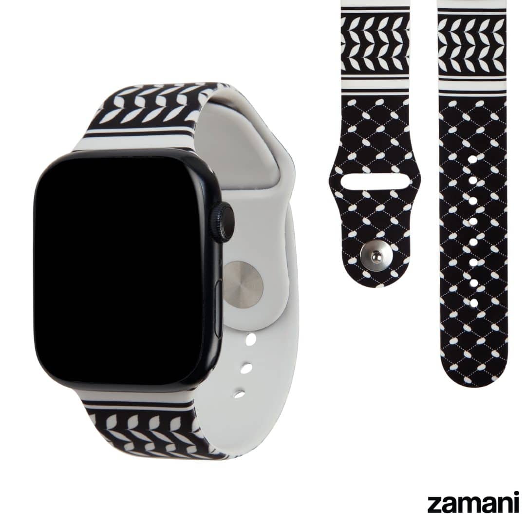 Black Keffiyeh Apple Watch band