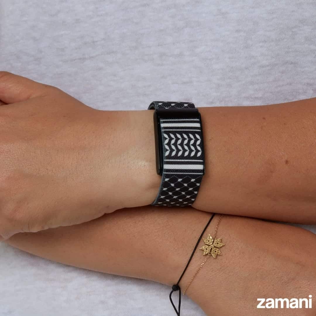 Black Keffiyeh WHOOP band