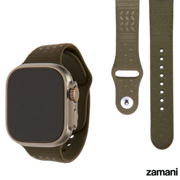 Olive Keffiyeh Apple Watch band by zamani