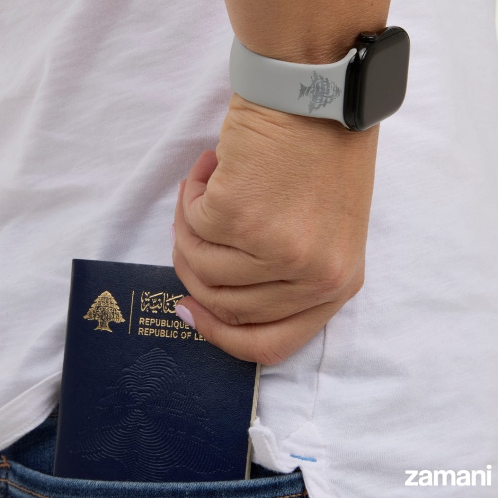 Cedar Apple Watch band by zamani, worn