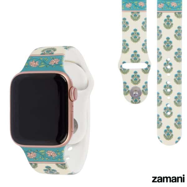 Block Print Apple Watch band by zamani