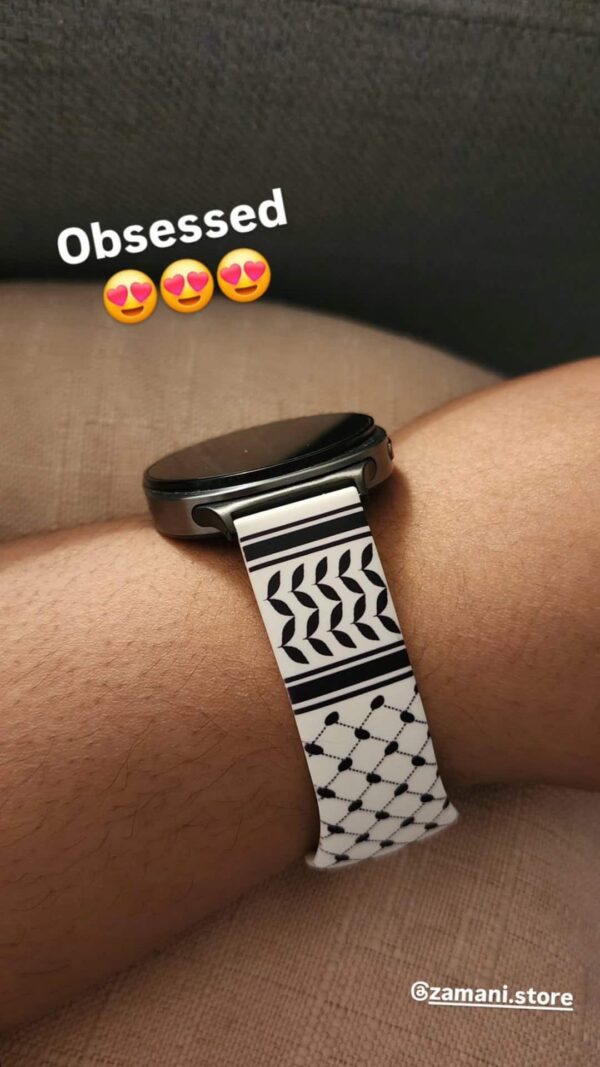 Keffiyeh band by zamani, a customer photo