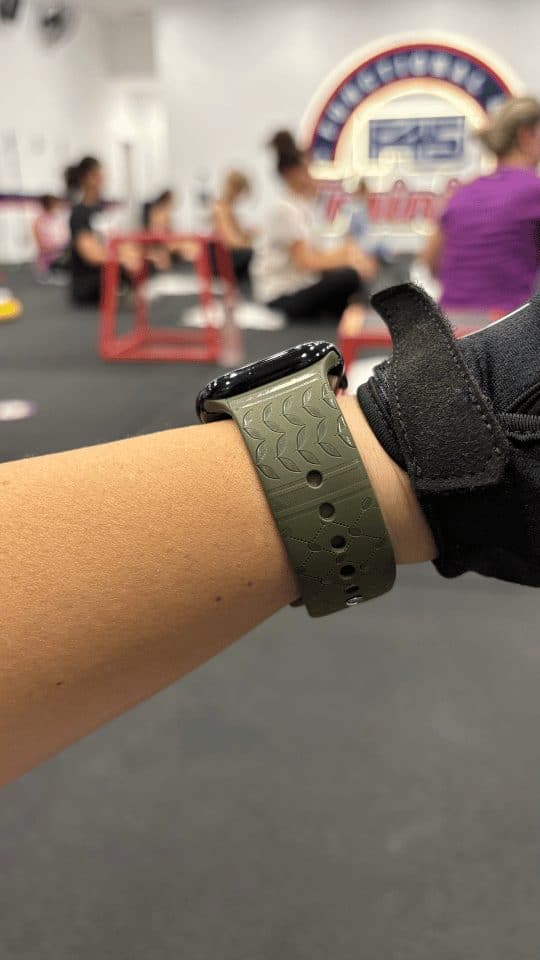 Olive Keffiyeh band by zamani, a customer photo