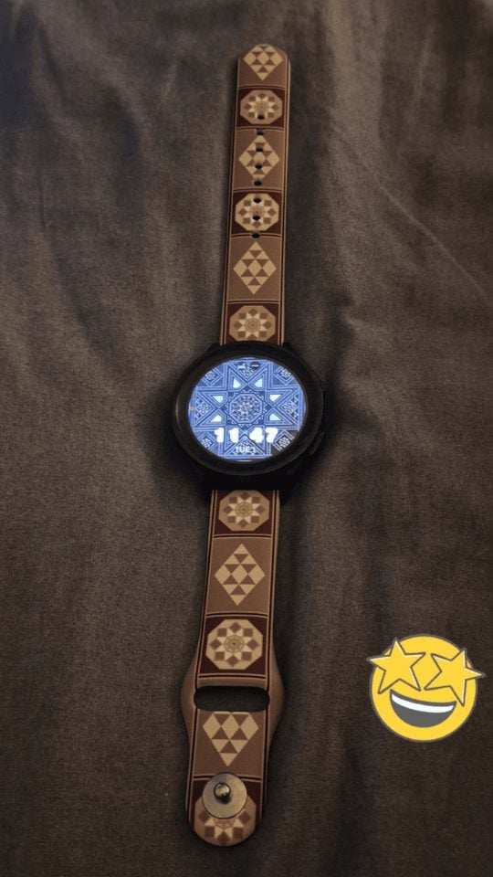 Wood Mosaic band by zamani, a customer photo